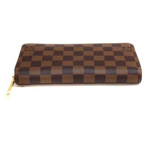 Louis Vuitton Zippy Wallet Damier Canvas Ebene Brown - Picture 6 of 6